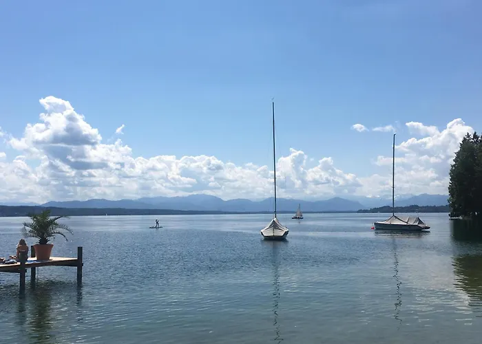 Dachterrassen Mit See- U. Bergblilck Tutzing